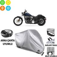 Autoes Harley-Davidson Softail Blackline Kilit Uyumlu Motosiklet Brandası