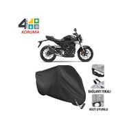 Autoes Honda CB 250 Siyah Kilit Uyumlu Motosiklet Brandası