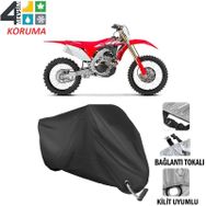 Autoes Honda CRF 250R Siyah Kilit Uyumlu Motosiklet Brandası