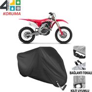 Autoes Honda CRF 450R Siyah Kilit Uyumlu Motosiklet Brandası