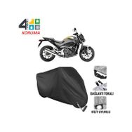 Autoes Honda NC 700S Siyah Kilit Uyumlu Motosiklet Brandası