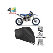 Autoes Husaberg TE 250 Siyah Kilit Uyumlu Motosiklet Brandası
