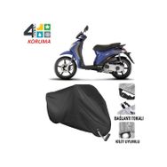 Autoes Piaggio Liberty 200 Siyah Kilit Uyumlu Motosiklet Brandası