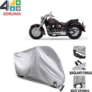 Autoes Yamaha XVS 1100 Drag Star Kilit Uyumlu Motosiklet Brandası