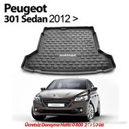 Automix Peugeot 301 Sedan 2012 Sonrası Bagaj Paspası ve Bagaj Çantası