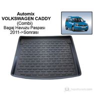 Automix Volkswagen Caddy Combi 2011 Sonrası Bagaj Paspası ve Bagaj Çantası
