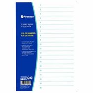 Avansas 81220 1-20 Rakam Ayraç