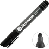 Avansas 907 Yuvarlak Uçlu Siyah Marker Kalem