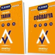 Avantaj 11. Sınıf Tarih + Coğrafya Soru Bankası Seti 2 Kitap 2023