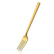 Avcı Klas Titanyum Gold 6 Adet 18/10 2,5 mm Paslanmaz Çelik Tatlı Çatalı