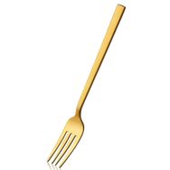 Avcı Klas Titanyum Mat Gold 6 Adet 18/10 2,5 mm Paslanmaz Çelik Tatlı Çatalı