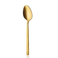 Avcı Klas Titanyum Mat Gold 6 Adet 18/10 2,5 mm Paslanmaz Çelik Tatlı Kaşığı