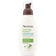 Aveeno Positively Radiant 177 ml Yağsız Köpüren Yüz Temizleyici