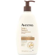 Aveeno Tone+ Texture 532 ml Eksfoliye Edici ve Nemlendirici Günlük Vücut Losyonu