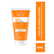 Avene 50 ml Spf50+ Kuru Ve Hassas Ciltler İçin Güneş Koruyucu