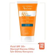 Avene Fluid Spf 50+ 50 ml Normal Veya Karma Ciltler İçin Yüksek Korumalı Güneş Kremi