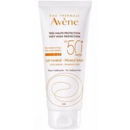 Avene Lait Mineral Lotion Spf 50 100 ml Suya Dayanıklı Mineralli Güneş Losyonu