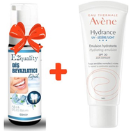 Avene Spf 30 40 ml Hydrance Nemlendirici Krem+E2'quality Diş Beyazlatıcı Köpük