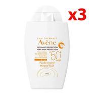 Avene Spf50 3x40 ml Mineral Sıvı Güneş Kremi