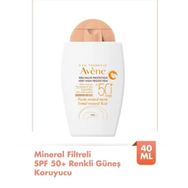Avene Tinted Mineral Fluide Spf 50 40 ml Mineral Filtreli Renkli Yüksek Korumalı Güneş Kremi