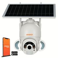 Avenir AV-S420 Solar Sim Kartlı Güneş Enerjili 4G Kablosuz Speed Dome Pilli Kamera
