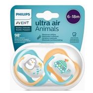 Avent Philips Ultra Air Animals 2'li 6-18 Ay Unisex Emzik