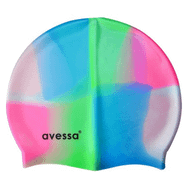 Avessa MC105 Pembe-Yeşil Gökkuşağı Silikon Bone