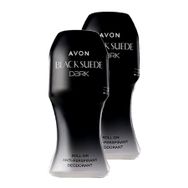 Avon 2x50 ml Black Suede Dark Erkek Roll-On