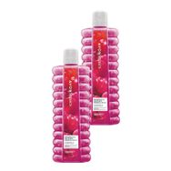 Avon 2x500 ml Raspberry Delight Frambuaz ve Frenk Üzümü Kokulu Banyo Köpüğü