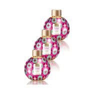 Avon 3x250 ml Raspberry Cassis Ahududu ve Frenk Üzümü Kokulu Banyo Köpüğü