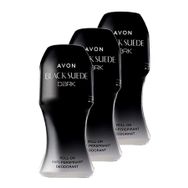 Avon 3x50 ml Black Suede Dark Erkek Roll-On