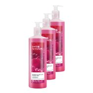Avon 3x720 ml Raspberry Delight Frambuaz ve Frenk Üzümü Kokulu Duş Jeli