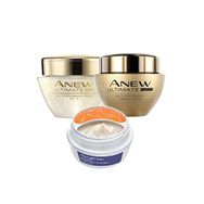Avon Anew Ultimate Gece Gündüz Yüz Kremi ve Lift Ikili Göz Çevresi Bakım Paketi
