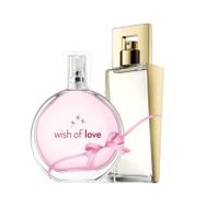 Avon Attraction 50 ml EDP+Wish of Love 50 ml EDT Kadın Parfüm