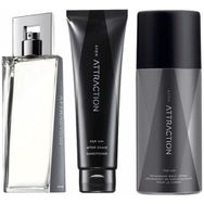 Avon Attraction EDT 75 ml + 100 ml Tıraş Sonrası Losyon + 150 ml Deodorant Erkek Parfüm Seti