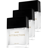 Avon Attraction For Him 3x30 ml EDT Erkek Parfüm