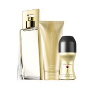 Avon Attraction Kadın Parfüm Vücut Losyonu ve Far Away Rollon Paketi