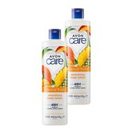 Avon Care 2x400 ml Tropical Fruits Ananas Mango ve Papaya Özlü Vücut Losyonu