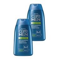 Avon Care Men Sensitive 2x200 ml 2'si 1 Arada Kepek Önleyici Şampuan ve Saç Kremi