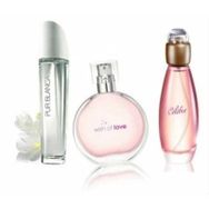 Avon Celebre EDT 50 ml + Pur Blanca EDT 50 ml + Wish Of Love EDT 50 ml Kadın Parfüm Seti