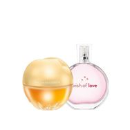 Avon EDP 50 ml Incandessence Kadın Parfüm + EDT 50 ml Wish Of Love Kadın Parfüm Seti