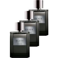 Avon Elite Gentleman In Black 3x75 ml EDT Erkek Parfüm
