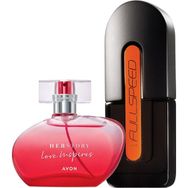 Avon Full Speed Erkek Parfüm ve Herstory Love Inspires Kadın Parfüm Paketi