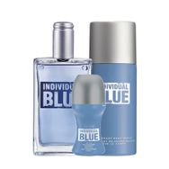 Avon Individual Blue Parfüm Deodorant Roll On 3'lü Seti