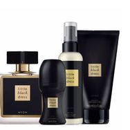 Avon Little Black Dress EDP 50 ml Kadın Parfüm + Little Black Dress 100 ml Vücut Spreyi + Little Black Dress 50 ml Roll-On