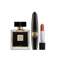 Avon Little Black Dress Kadın Parfüm Siyah Maskara ve Mat Ruj Paketi