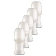 Avon Pur Blanca Antiperspirant 5x50 ml Roll-On Deodorant