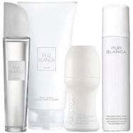 Avon Pur Blanca EDT 50 ml Kadın Parfüm + Pur Blanca 150 ml Vücut Losyonu + Pur Blanca 50 ml Roll-On + Pur Blanca 75 ml Kadın Deodorant Set