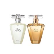 Avon Rare Pearls Edp 50 ml Rare Gold Edp 50 ml Kadın Parfüm Seti