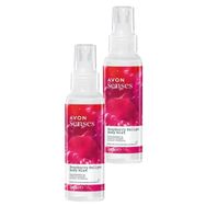 Avon Raspberry Delight Frambuaz ve Frenk Üzümü Kokulu 2x100 ml Vücut Spreyi